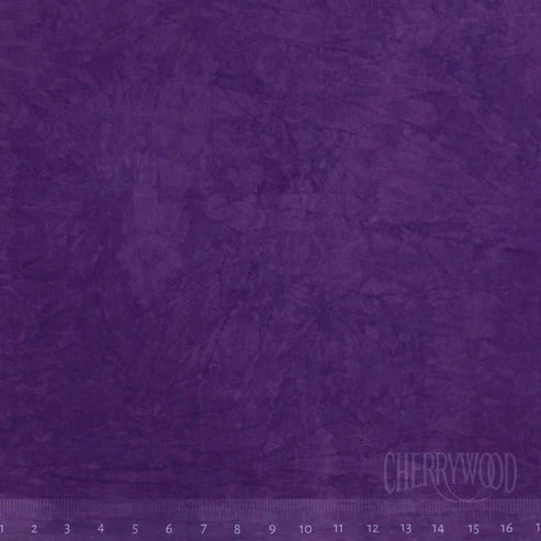 Cherrywood Hand-Dyed Cotton Fabric - Blue-Violet