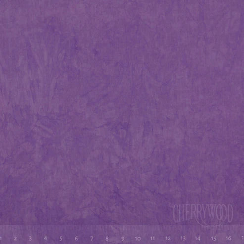 Cherrywood Hand-Dyed Cotton Fabric - Lavender