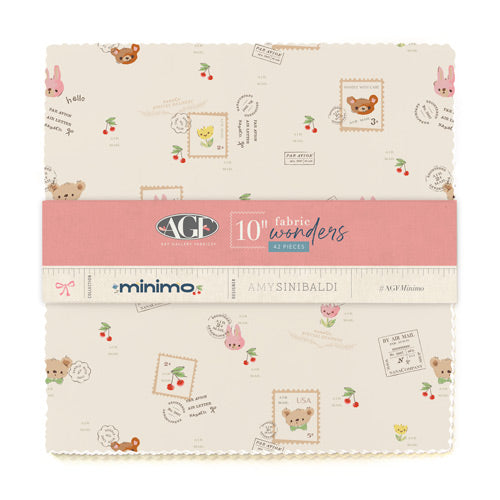 Minimo by Amy Sinibaldi 10" Fabric Square Bundle, 42pcs