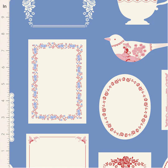 PRE-ORDER: Tilda Something Blue - Labels & Ornaments, Blue