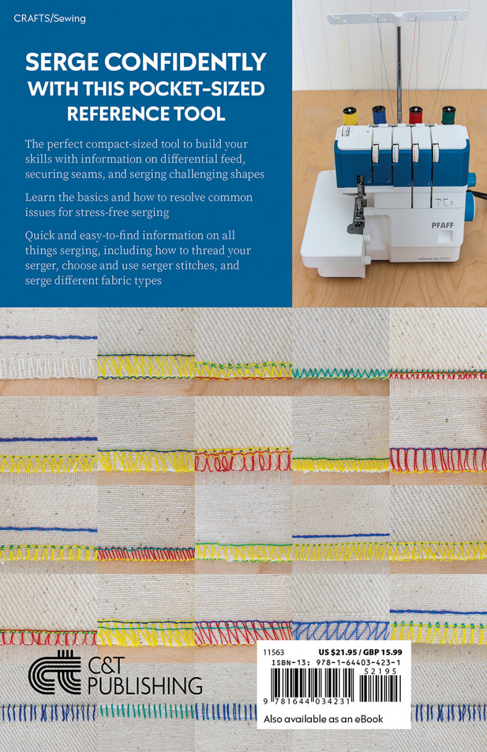 Essential Serger Reference Tool by Katrina Walker