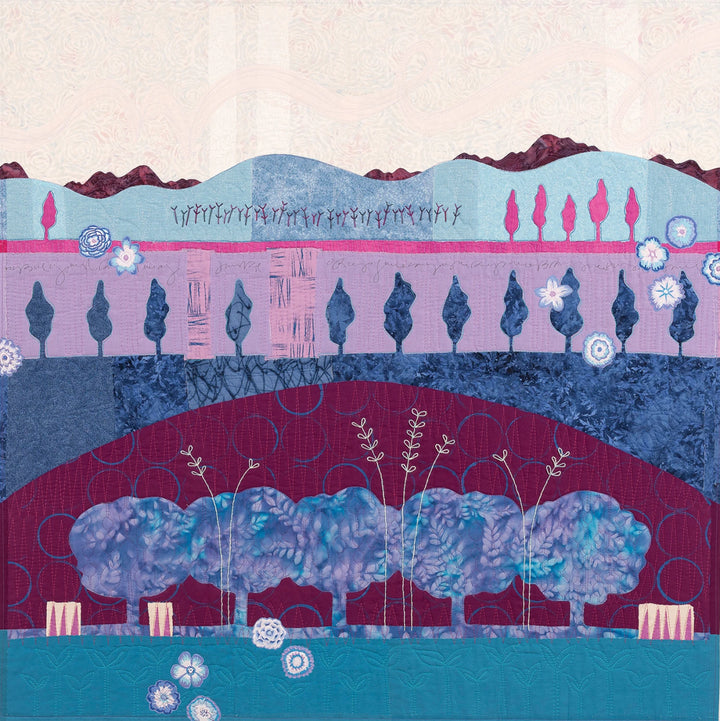 Art Quilt Collage by Deborah Boschert