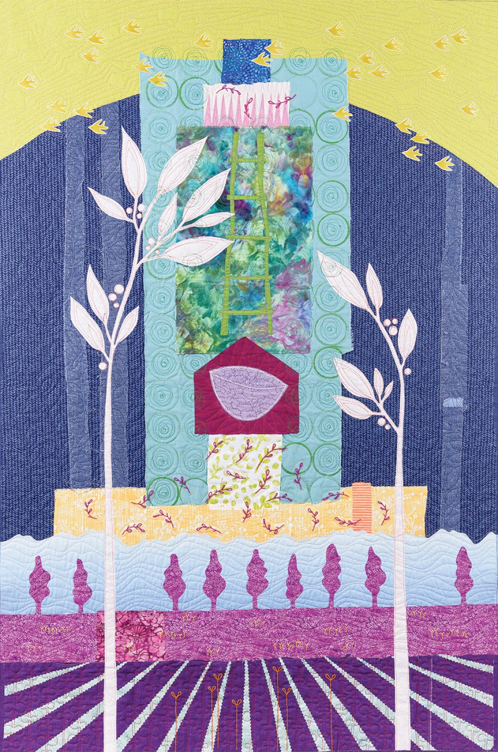 Art Quilt Collage by Deborah Boschert