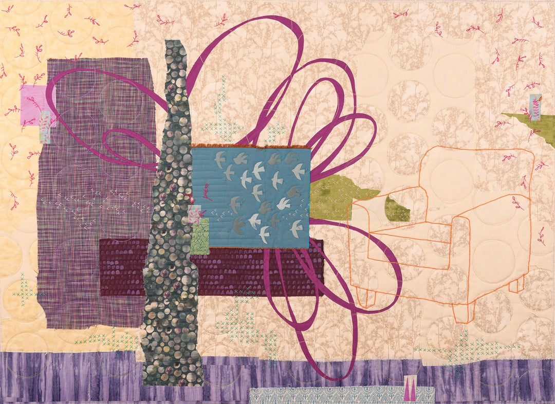 Art Quilt Collage by Deborah Boschert
