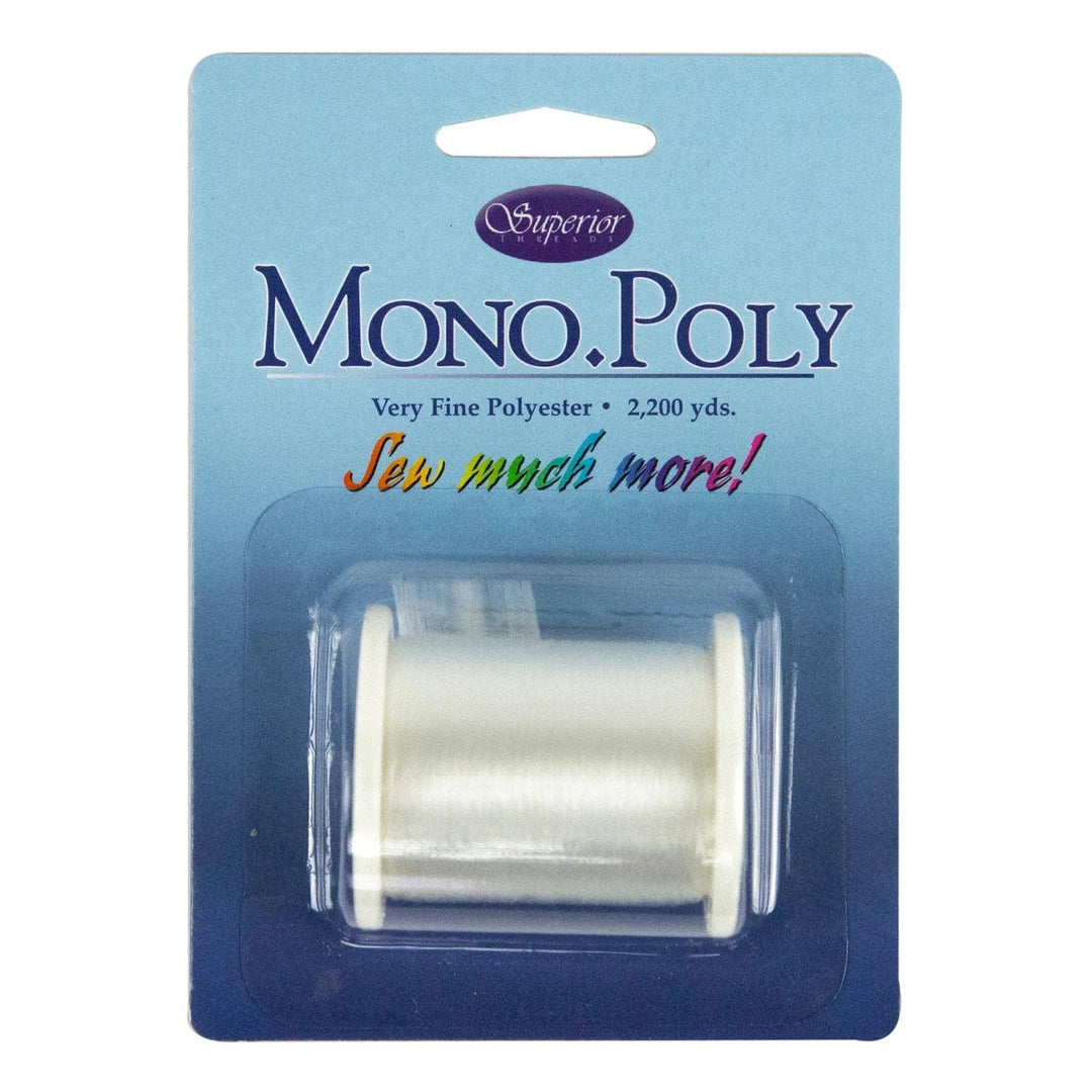 Mono Poly Clear Very Fine Polyester Thread Mono Poly Clear Very Fine Polyester Thread