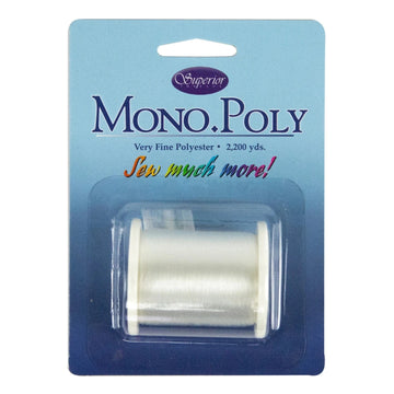 Mono Poly Clear Very Fine Polyester Thread Mono Poly Clear Very Fine Polyester Thread