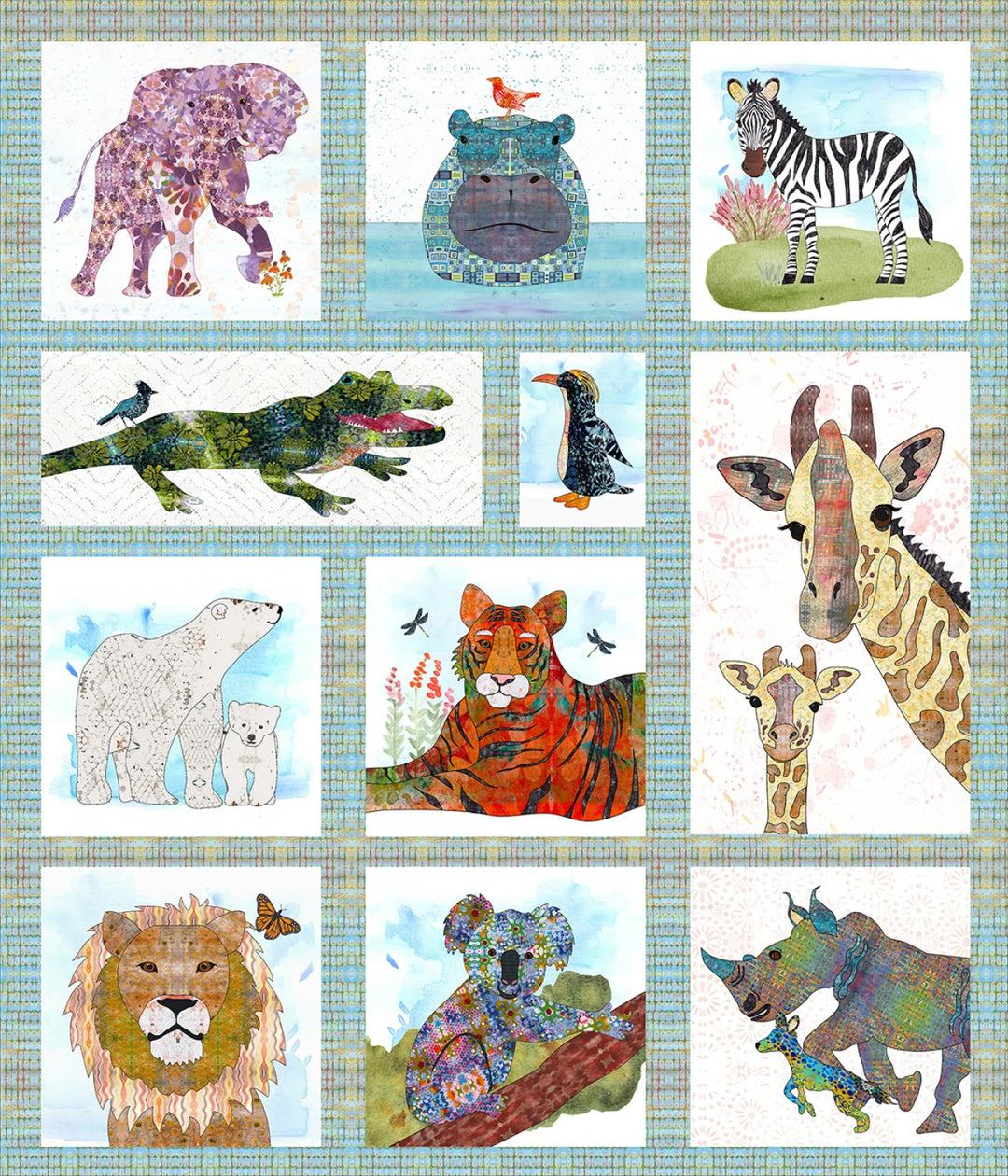 Joy & Wonder - Earthlings 36" Fabric Panel