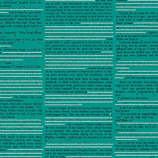 Scrawl by Guicy Giuce, Redacted Redux Cyan