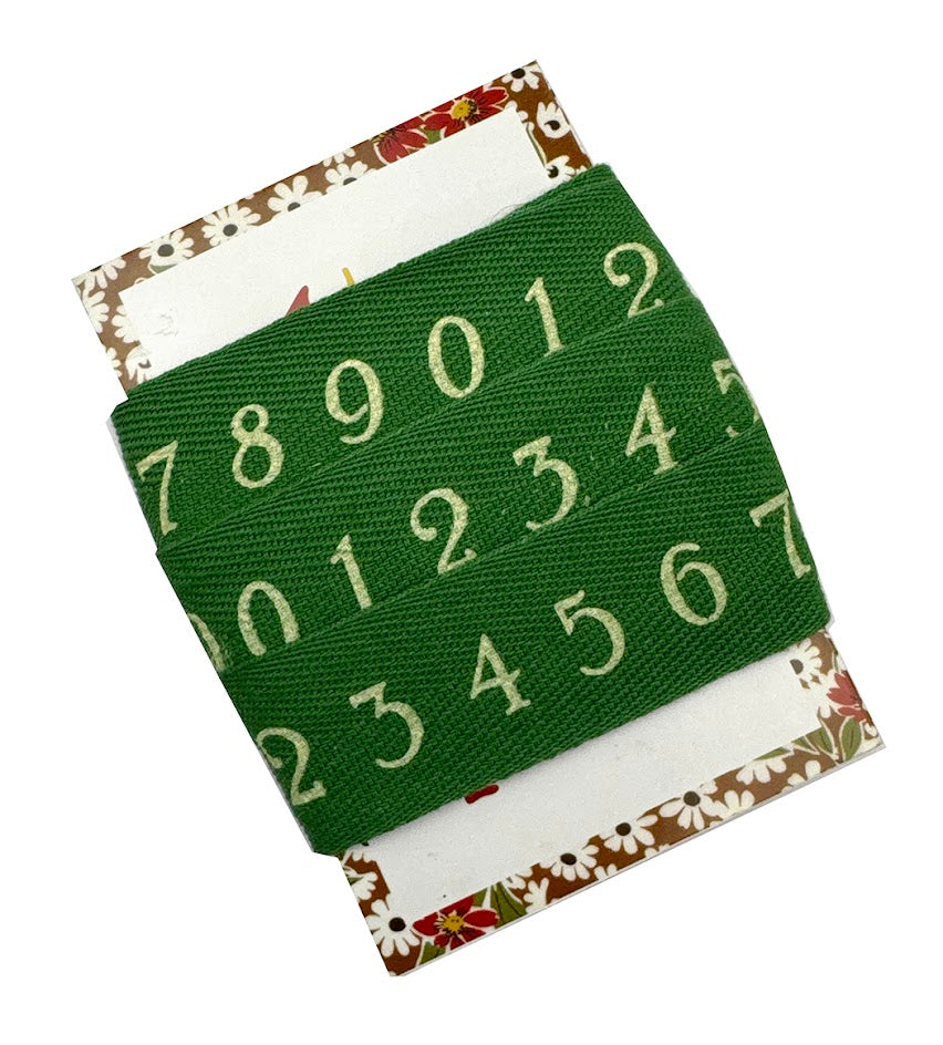 123 Trim Green by Moda Home, 3 yds