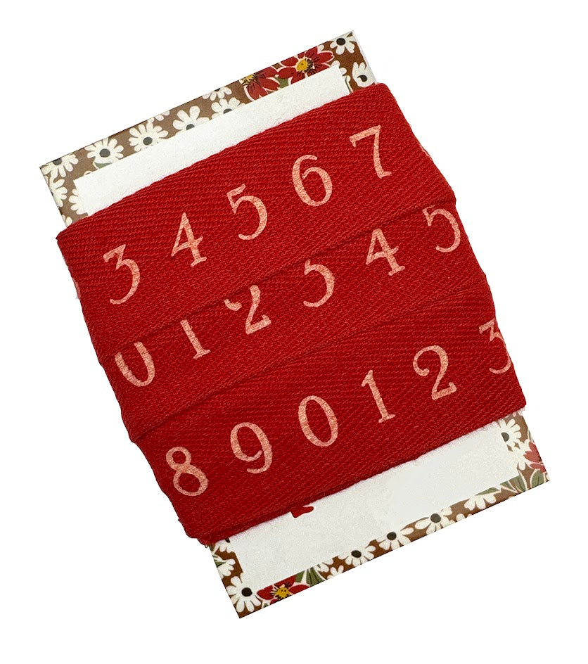 123 Trim Red by Moda Home, 3 yds