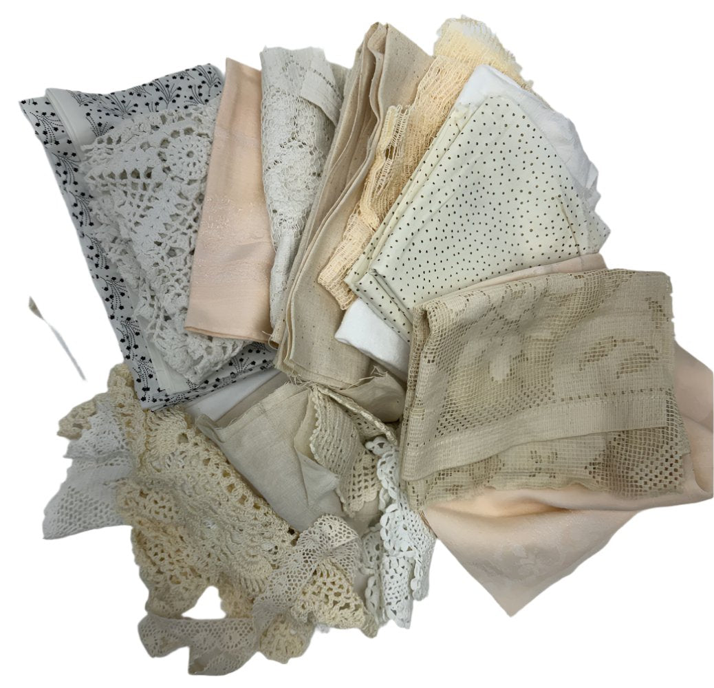 Assorted Bundle of cotton & Linen dyeable Fabrics