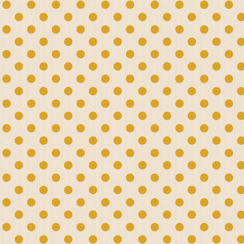 Tilda Creating Memories, Woven Polkadot Yellow