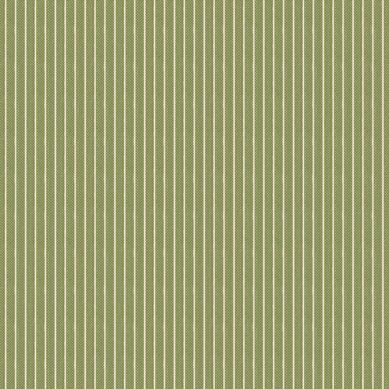 Tilda Creating Memories, Woven Stripe Green