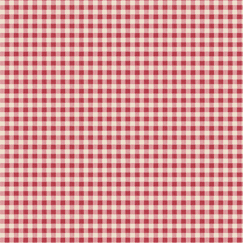 Tilda Creating Memories, Gingham Red