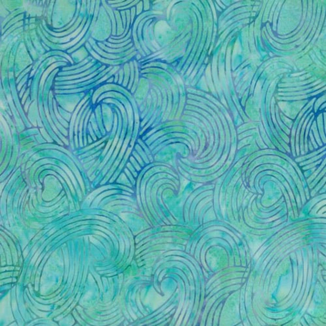 Ocean Mandala Batiks by Chris Hill - Surf's Up
