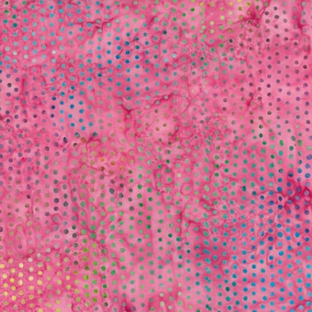 Jewel Spot Batiks by Chris Hill - 1978 Pink Diamond