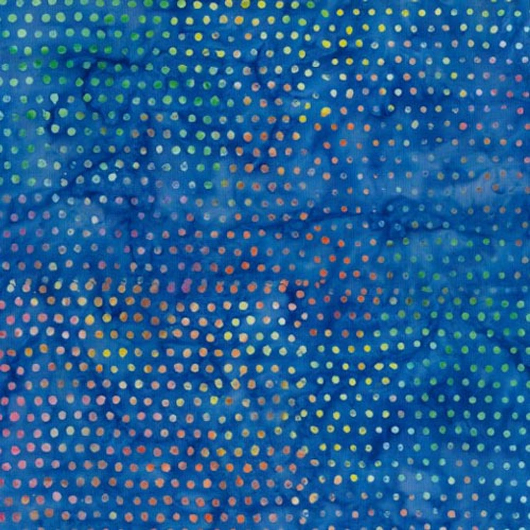 Jewel Spot Batiks by Chris Hill - 1985 Lapis