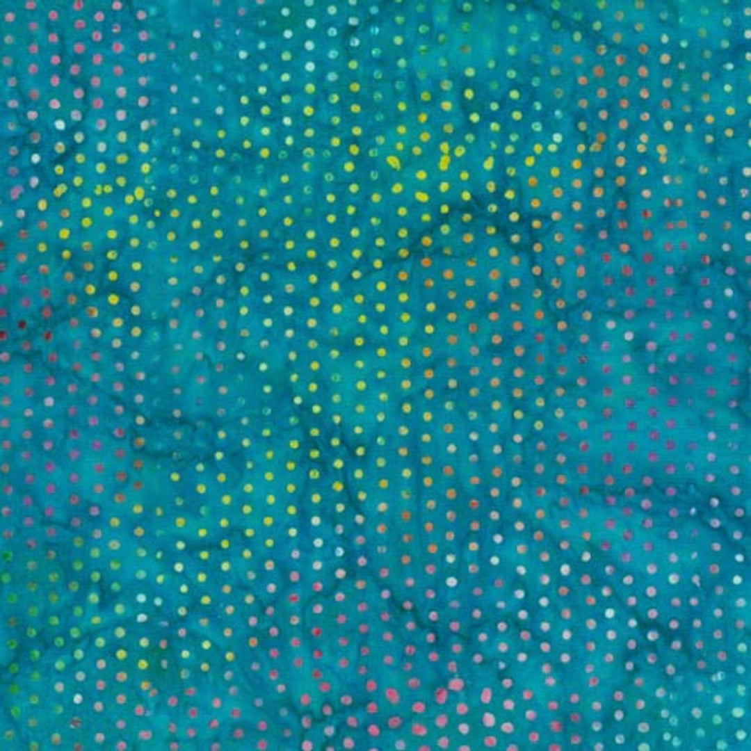 Jewel Spot Batiks by Chris Hill - 1987 Blue Pearl
