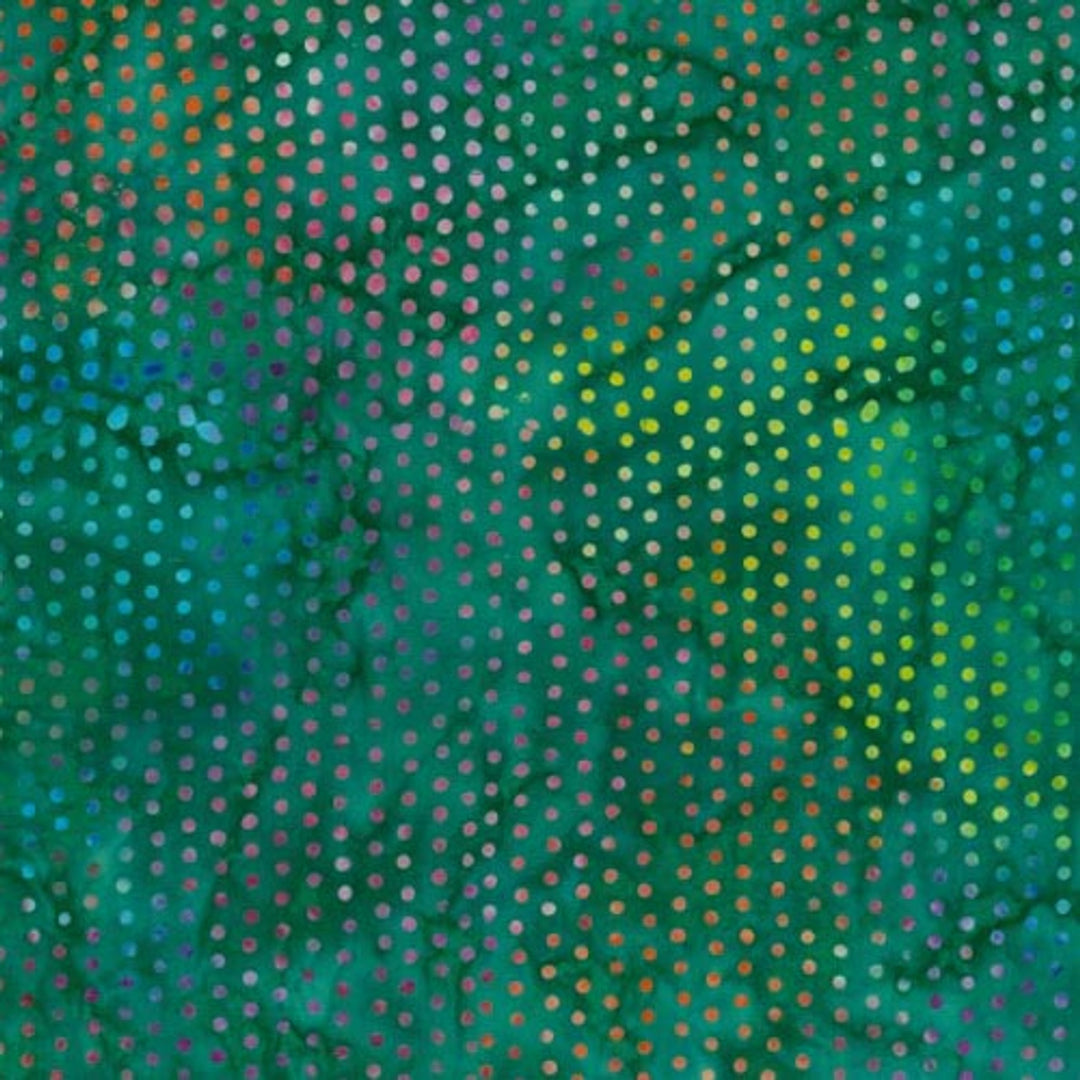 Jewel Spot Batiks by Chris Hill - 1992 Jade