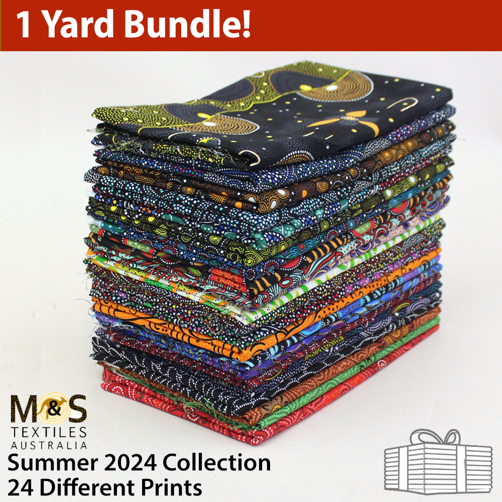 1 Yard Bundle: August 2024 Australian Collection