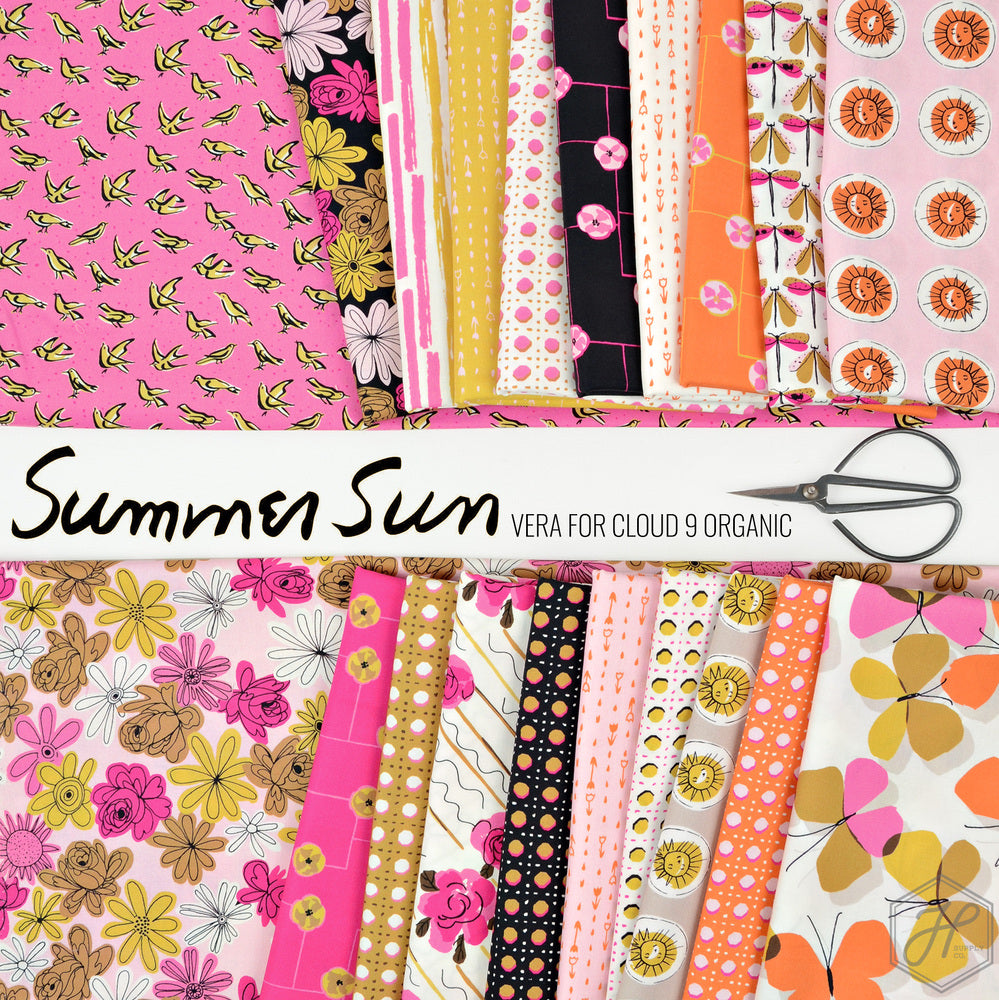 Summer Sun by Vera - Fat Quarter Fabric Bundle (20 pcs)