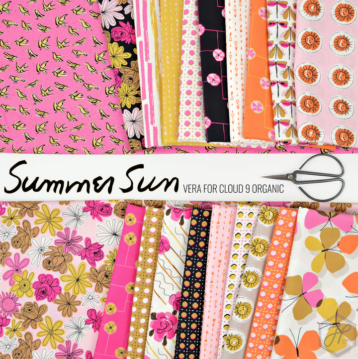 Summer Sun by Vera - Fat Quarter Fabric Bundle (20 pcs)