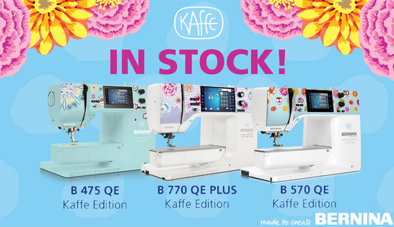 Kaffe Fassett Limited Edition BERNINA machines