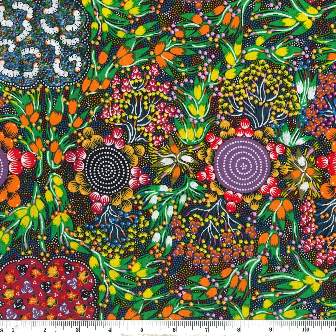 Bush Plum + Bush Banana Dreaming - Multi by Marilyn Abbott