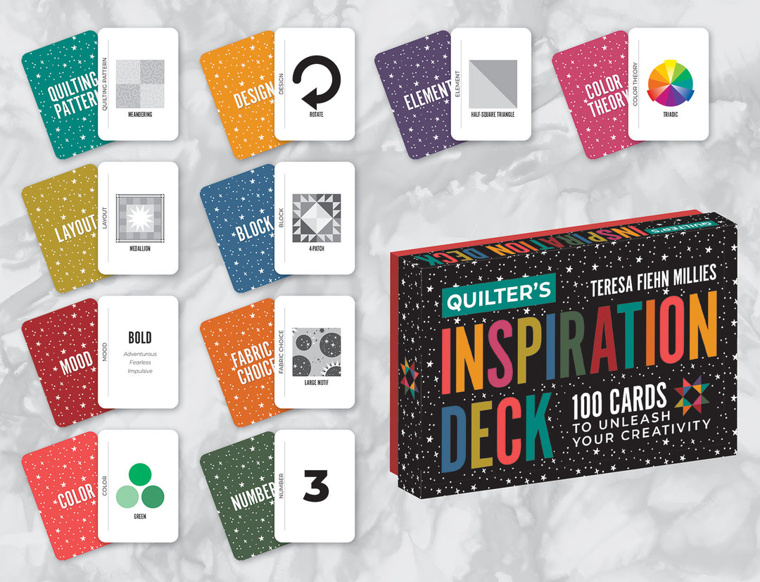 Quilter's Inspiration Deck by Teresa Fiehn Millies