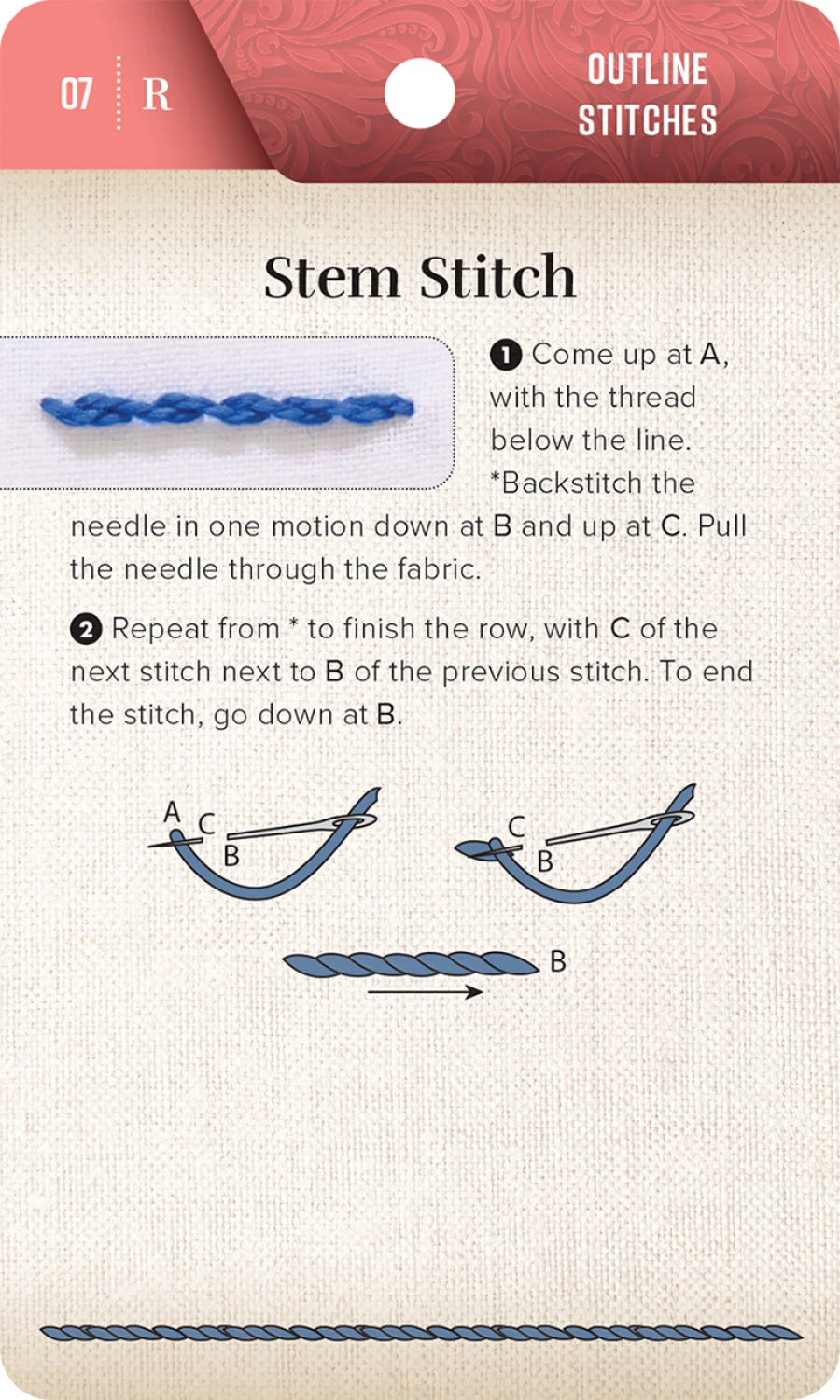 On-the-Go Embroidery Cards Set 1 by Christen Brown