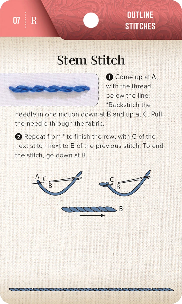 On-the-Go Embroidery Cards Set 1 by Christen Brown