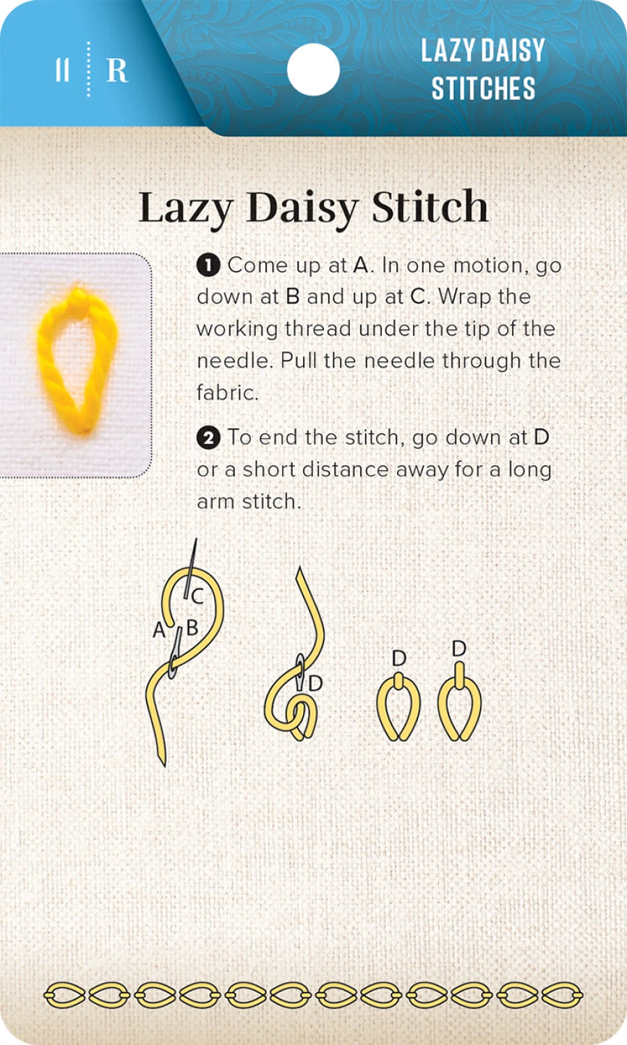 On-the-Go Embroidery Cards Set 1 by Christen Brown