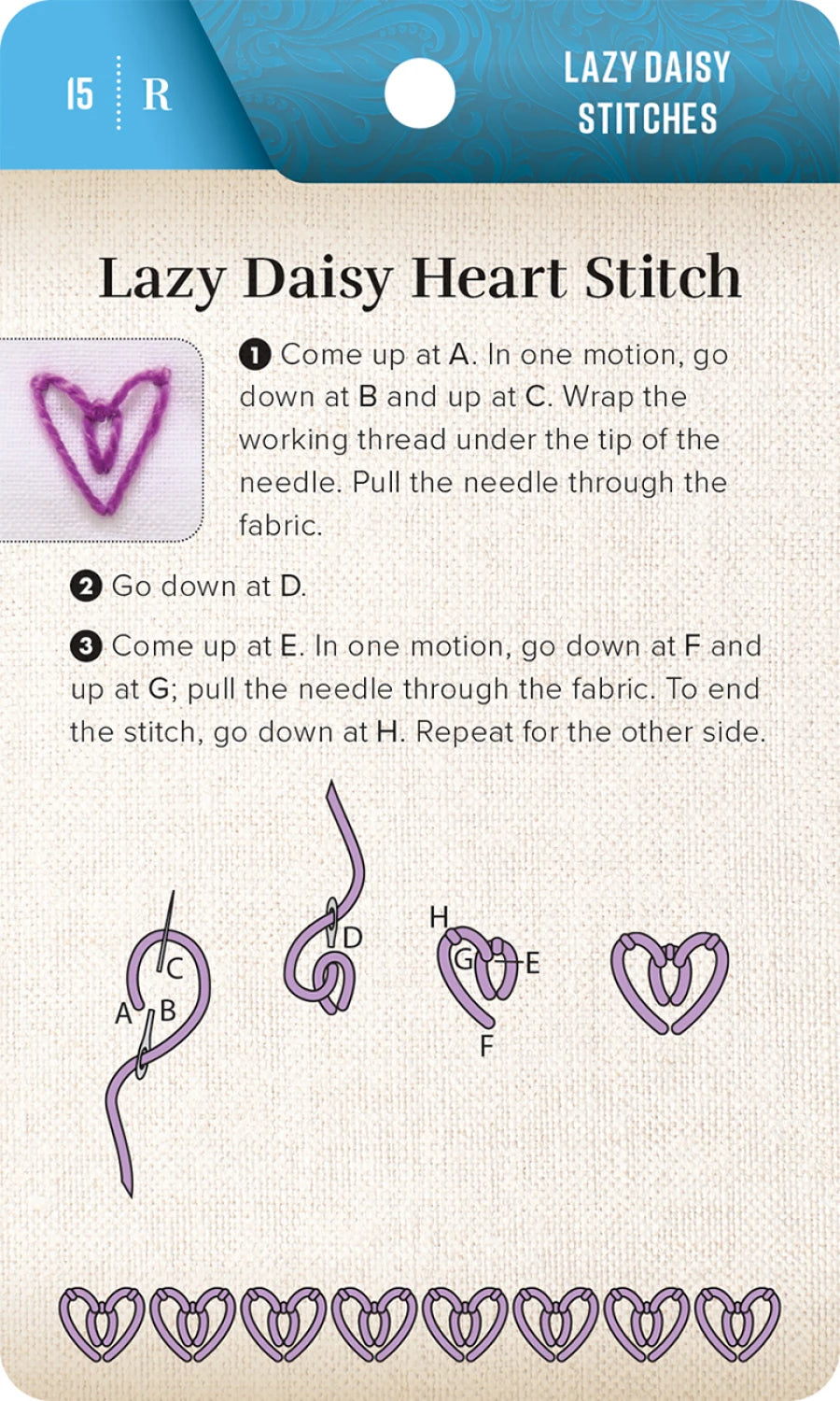 On-the-Go Embroidery Cards Set 1 by Christen Brown