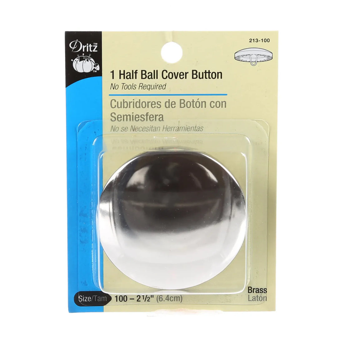 Button Cover Half Ball Size 2 1/2in, 2pcs Button Cover Half Ball Size 2 1/2in, 2pcs