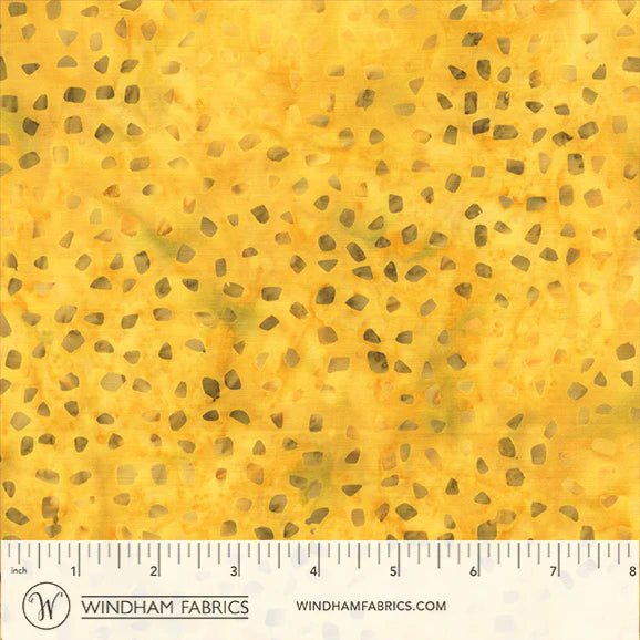 Hazel Batiks By Anthology - Geos, Saffron