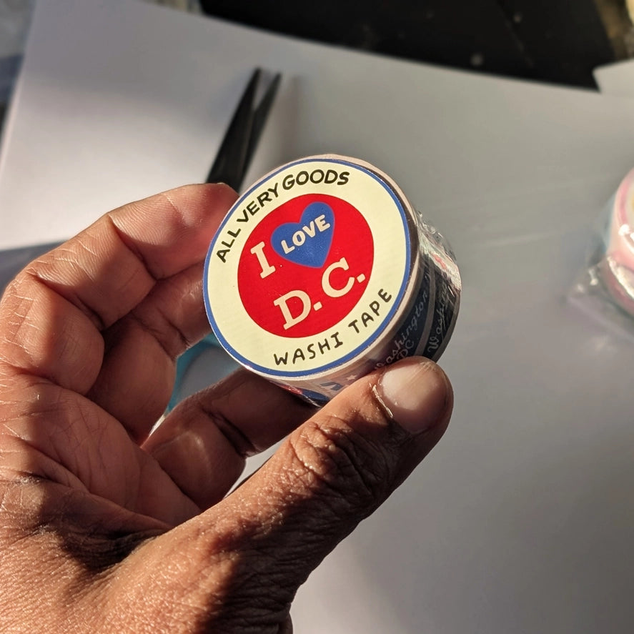 Washington DC Washi Tape