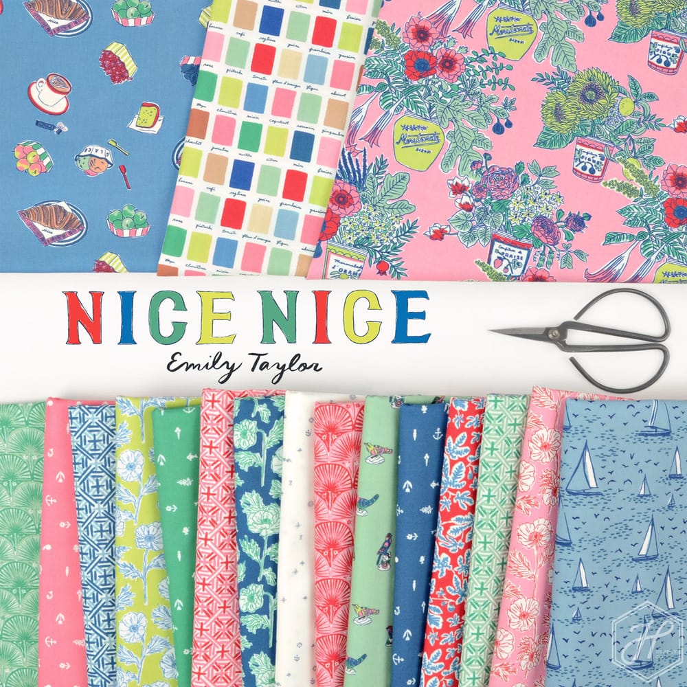 Nice Nice Fat Quarter Bundle by Emily Taylor (19pcs)