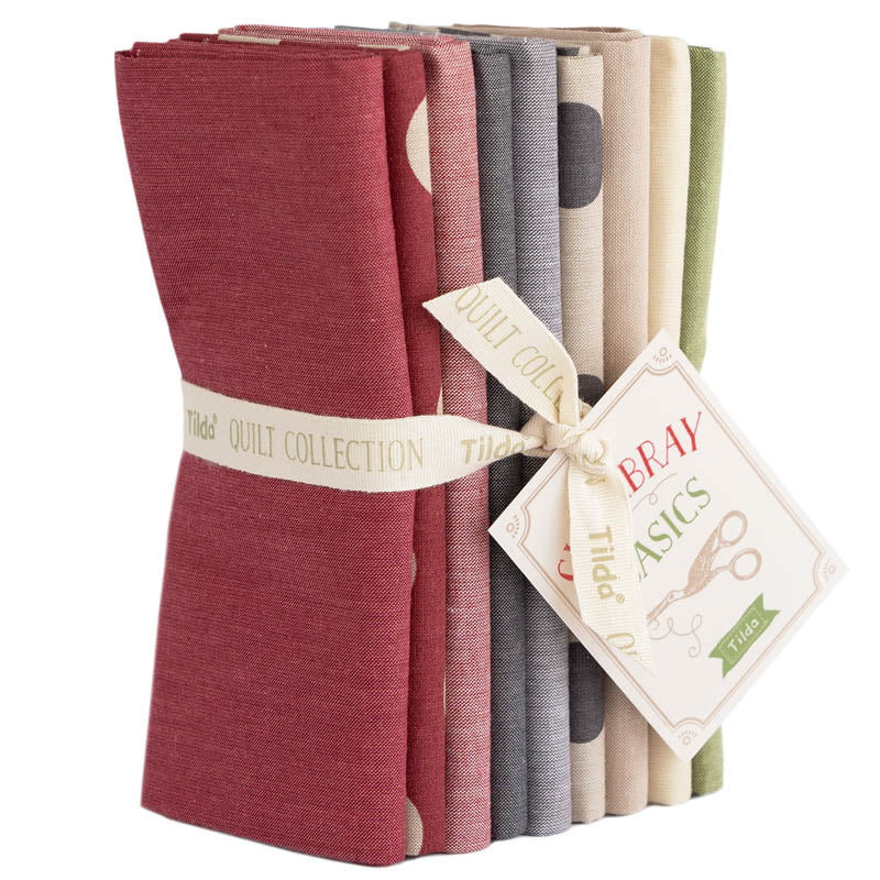 Tilda Creating Memories, Winter Hues Chambray Fat Quarter Bundle