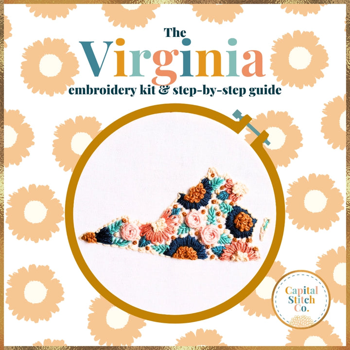 The Virginia Embroidery Kit