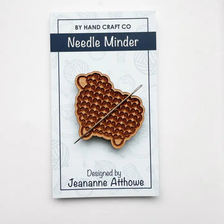 Sheep Wooden Needle Minder