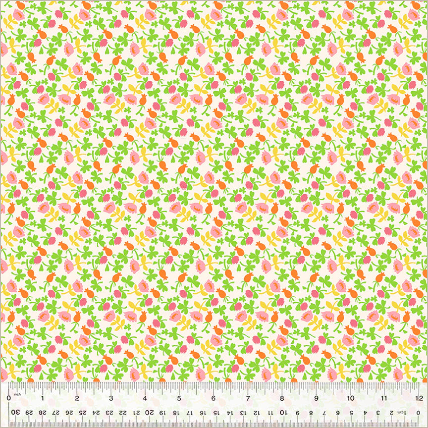 Studio Edit by Heather Ross for Windham - Calico, Pink