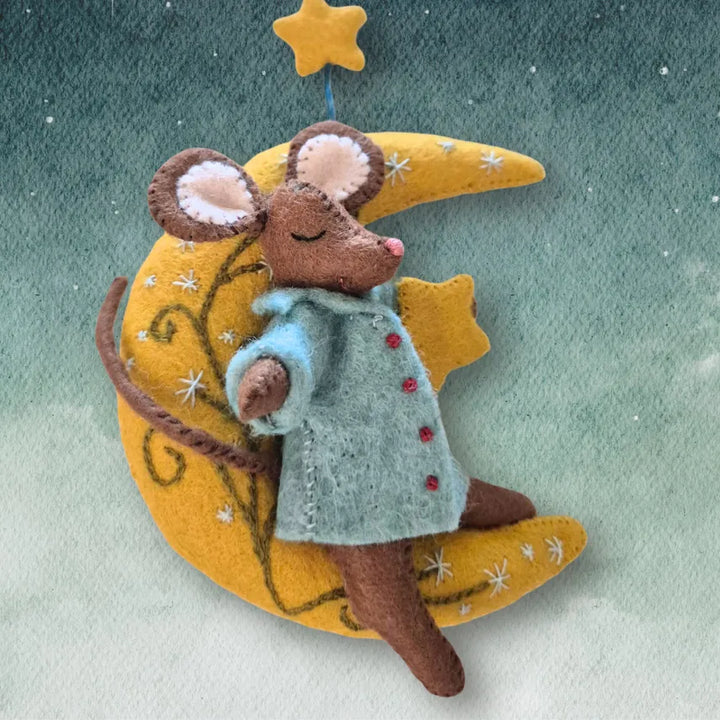Little Mouse Makes a Wish Felt Doll Mini Kit Little Mouse Makes a Wish Felt Doll Mini Kit