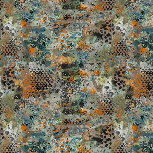 Emerald Hollow by Sue Zipkin - Collage, Multi