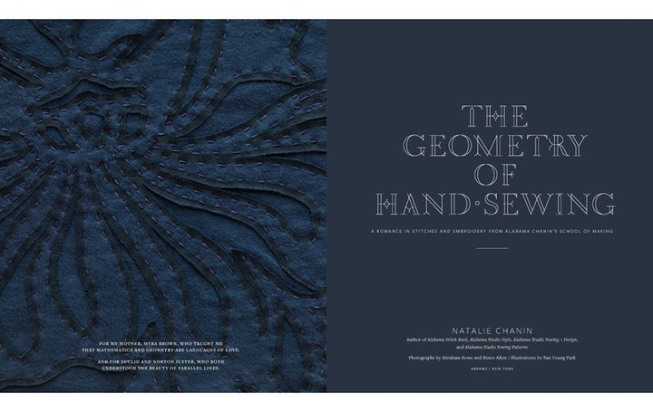 The Geometry of Hand-Sewing by Natalie Chanin