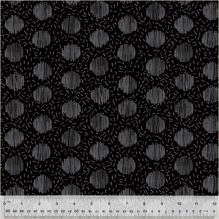 Maker's Collage - Chicken Scratch, Black