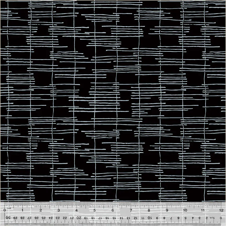 Maker's Collage - Trellis, Black