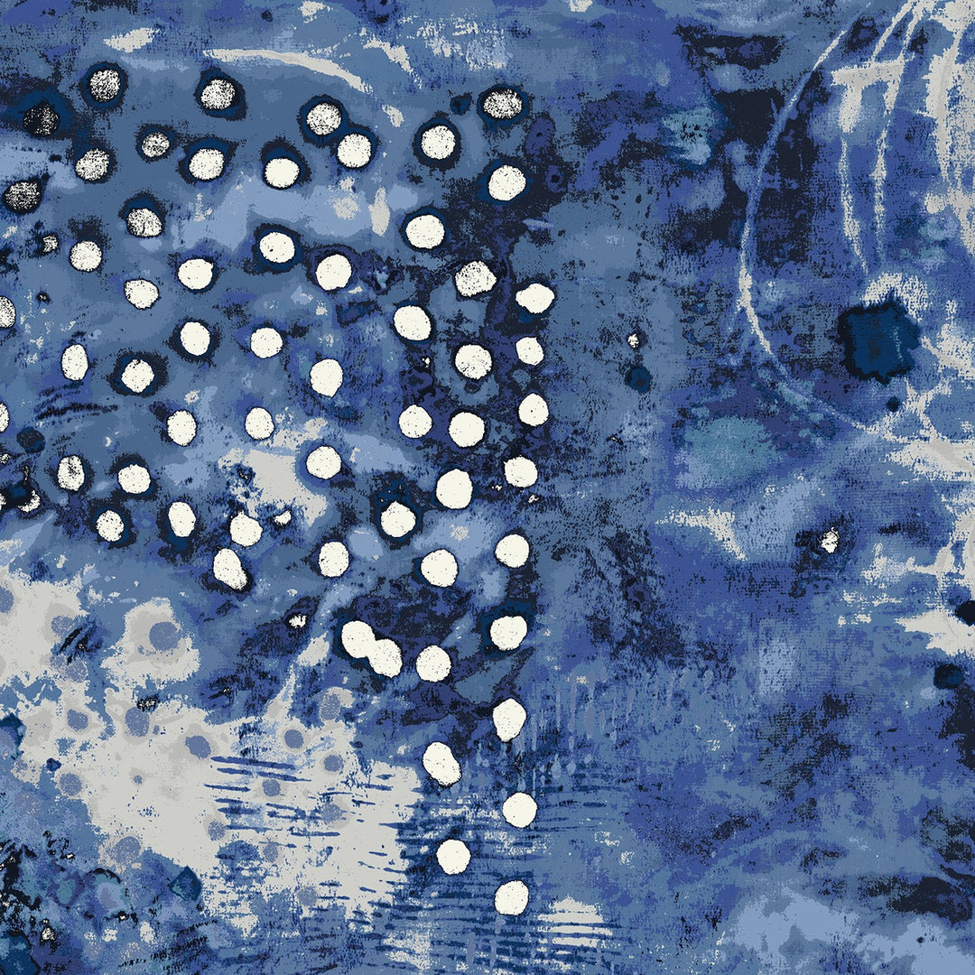 Spotted Graffiti WIDEBACK by Marcia Derse - Weather Map, 108"