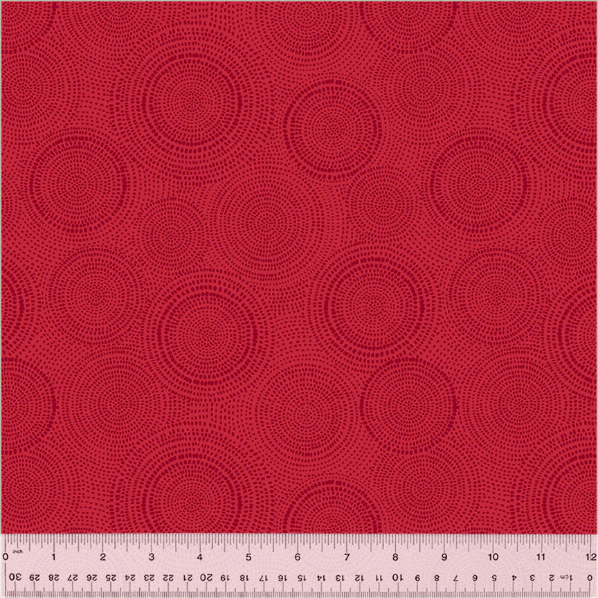 Radiance Flannel Fabric- Crimson