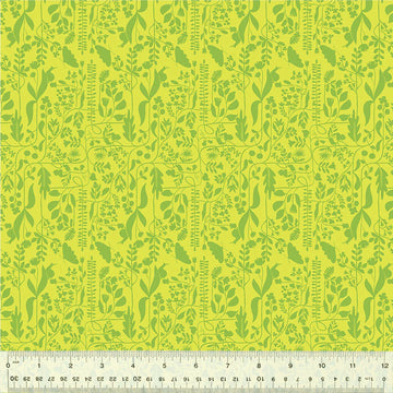 Green floral fabric with ruler - 54657-15-1-015Ud000004pB0mIAE