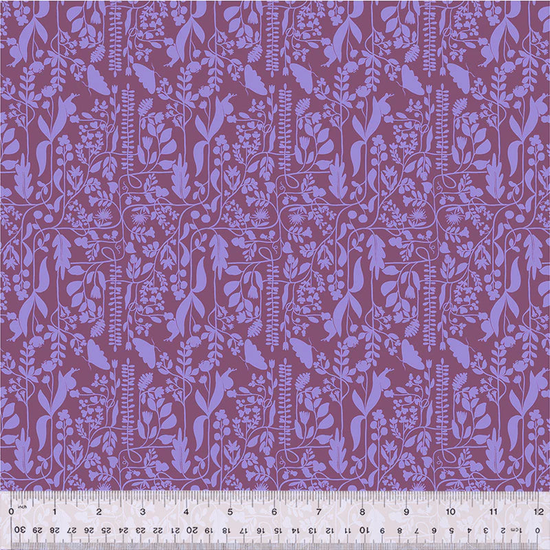 Purple floral fabric with ruler, 54657-17-1-015Ud000004pBFGIA2